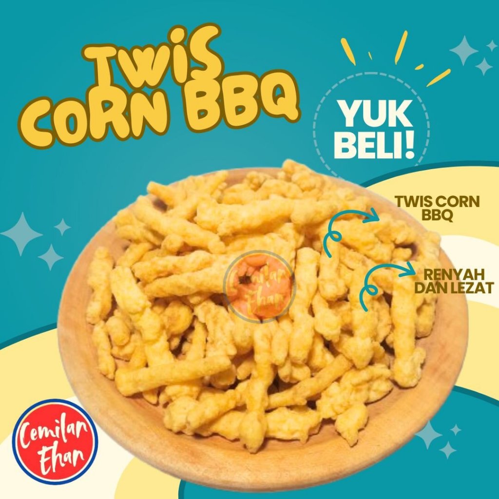 

Twist Corn - 1kg Cheetos Jagung Rasa Bbq Dan Balado