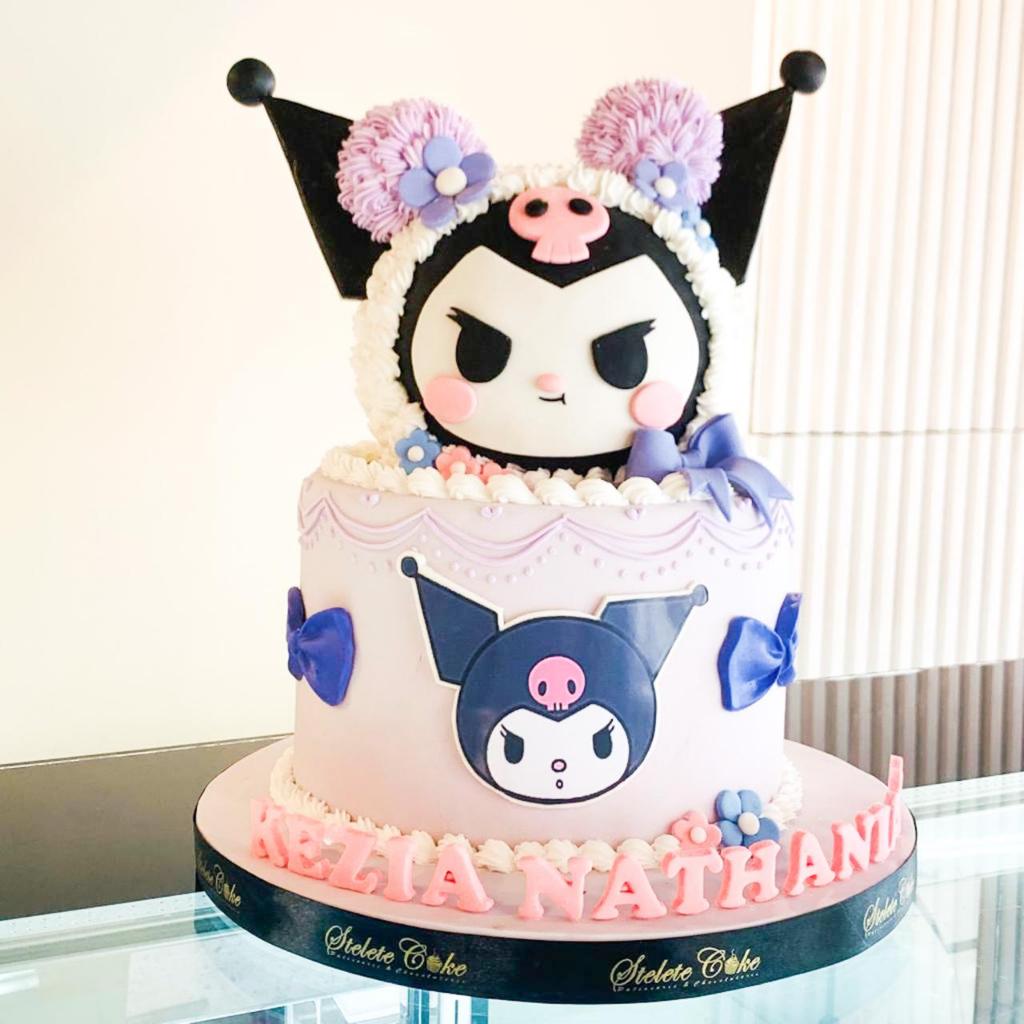

Kue Birthday/Kue Ulang Tahun/Kue Ultah Tema Kuromi/Kue Kuromi/Kue Kuromi Jakarta