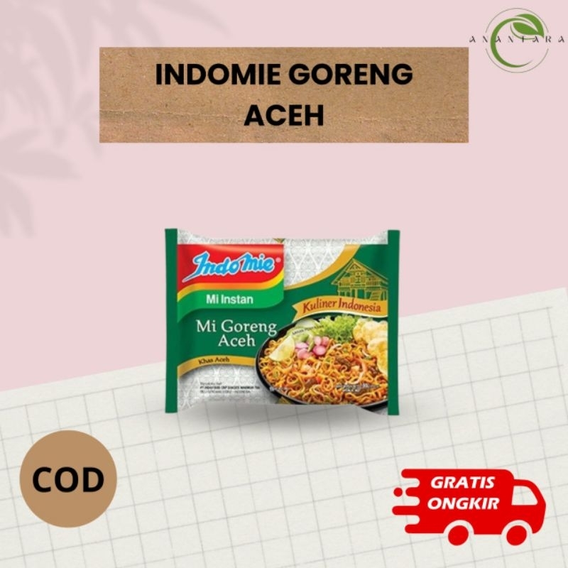 

Indomie Goreng ACEH 85gr Kuliner Nusantara/Mie Khas Aceh