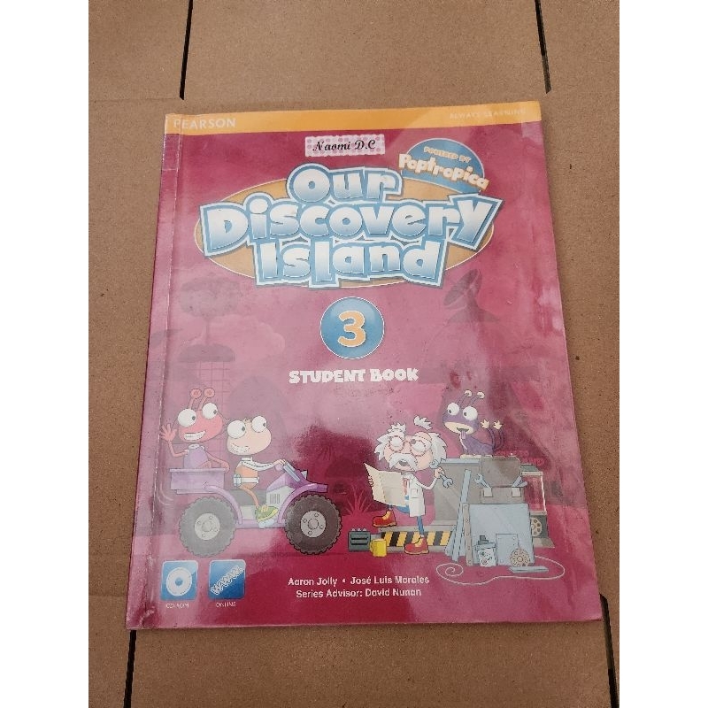 Buku english our discovery island pearson workbook kelas 3 SD