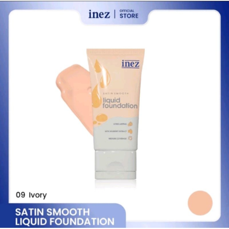 satin smooth foundation ivory.