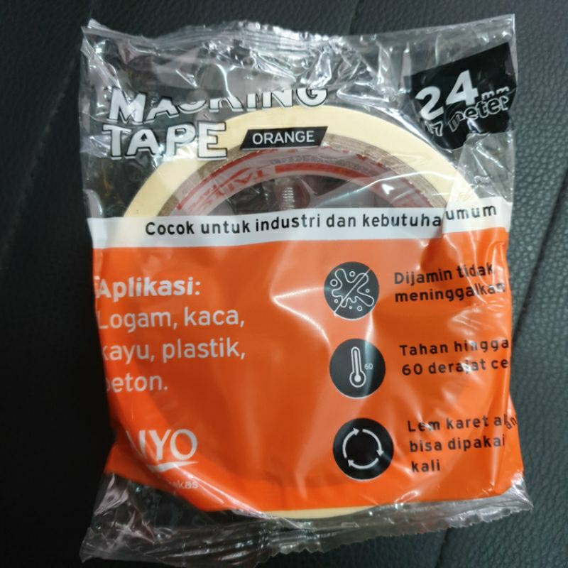 

TAIYO Isolasi Kertas 24mm Lakban kertas