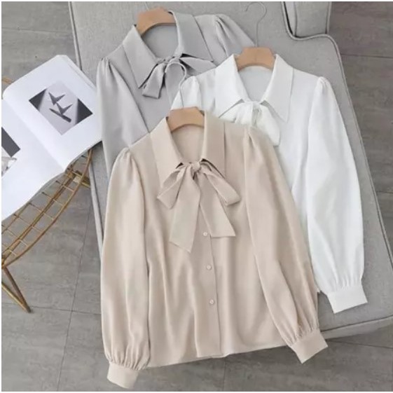 LD 140 130 120 110 dst | KEMEJA JUMBO BIG SIZE | KEMEJA KOREA | KEMEJA WANITA | KEMEJA KERJA WANITA