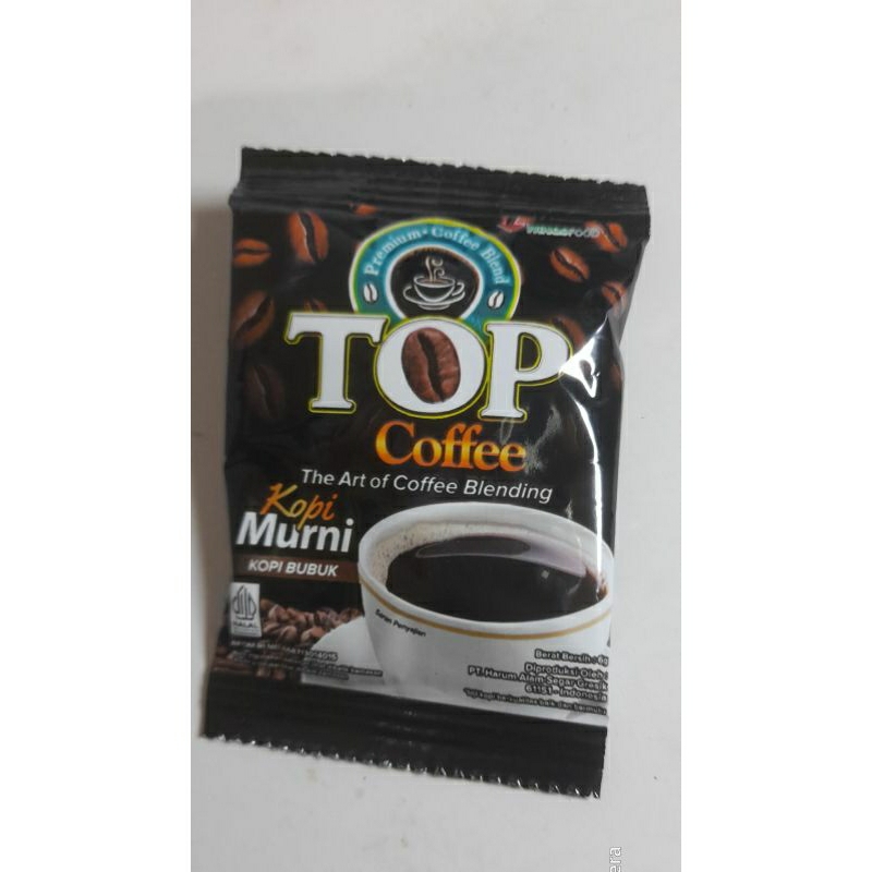 

TOP KOPI MURNI 12 sachet 10x7 gr