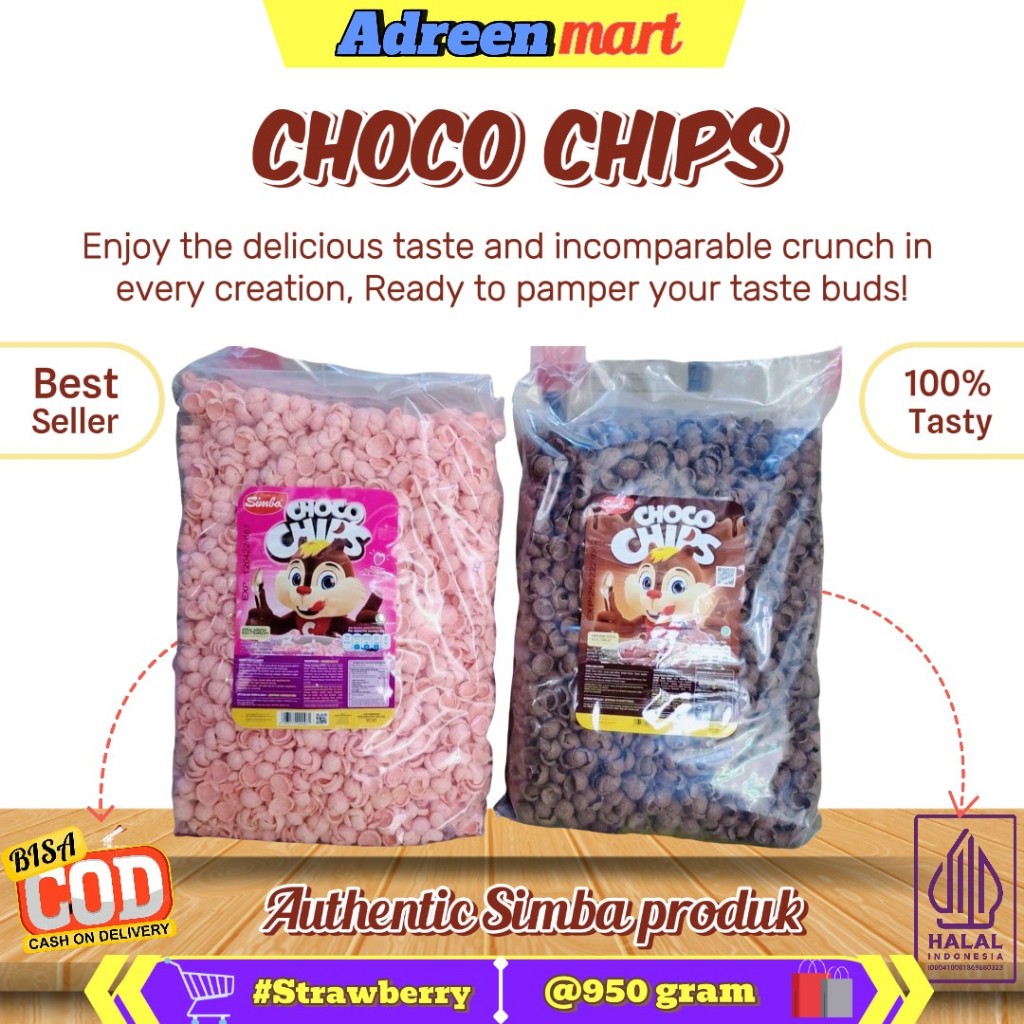 

100% BESTSELLER SIMBA SEREAL CHOCO KEMASAN 950 GRAM