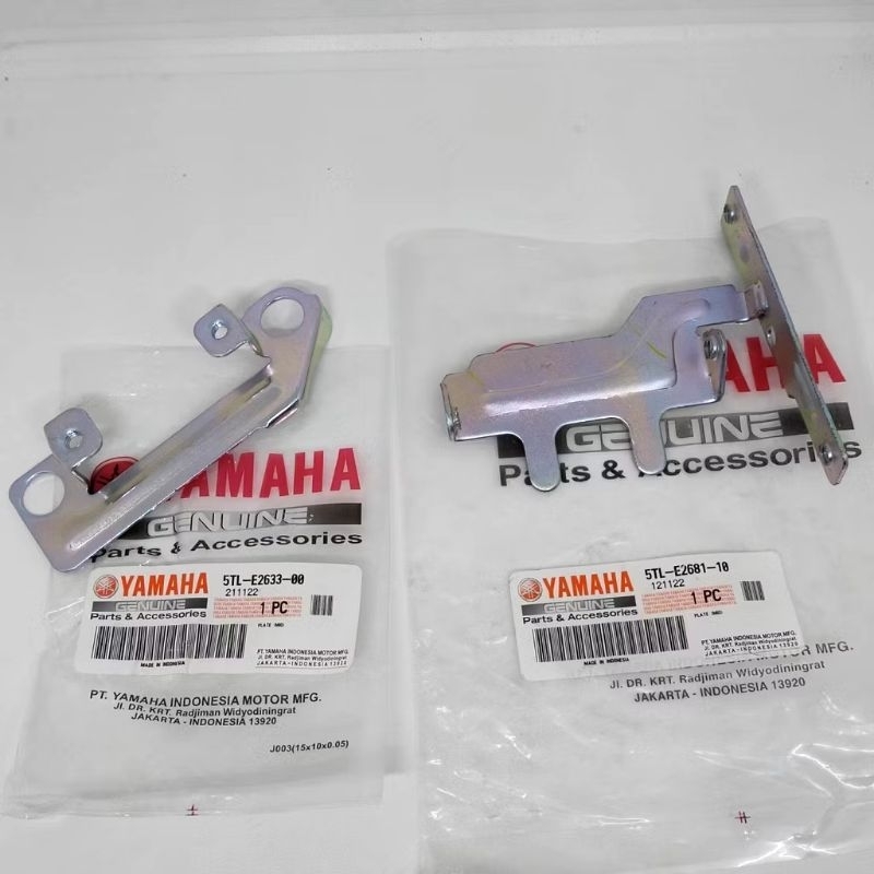 100%ORI Plat Dudukan Koil Coil Mio Soul/Smile/Spotry, Fino Karbu 5TL-E2681-10 5TL-E2633-00