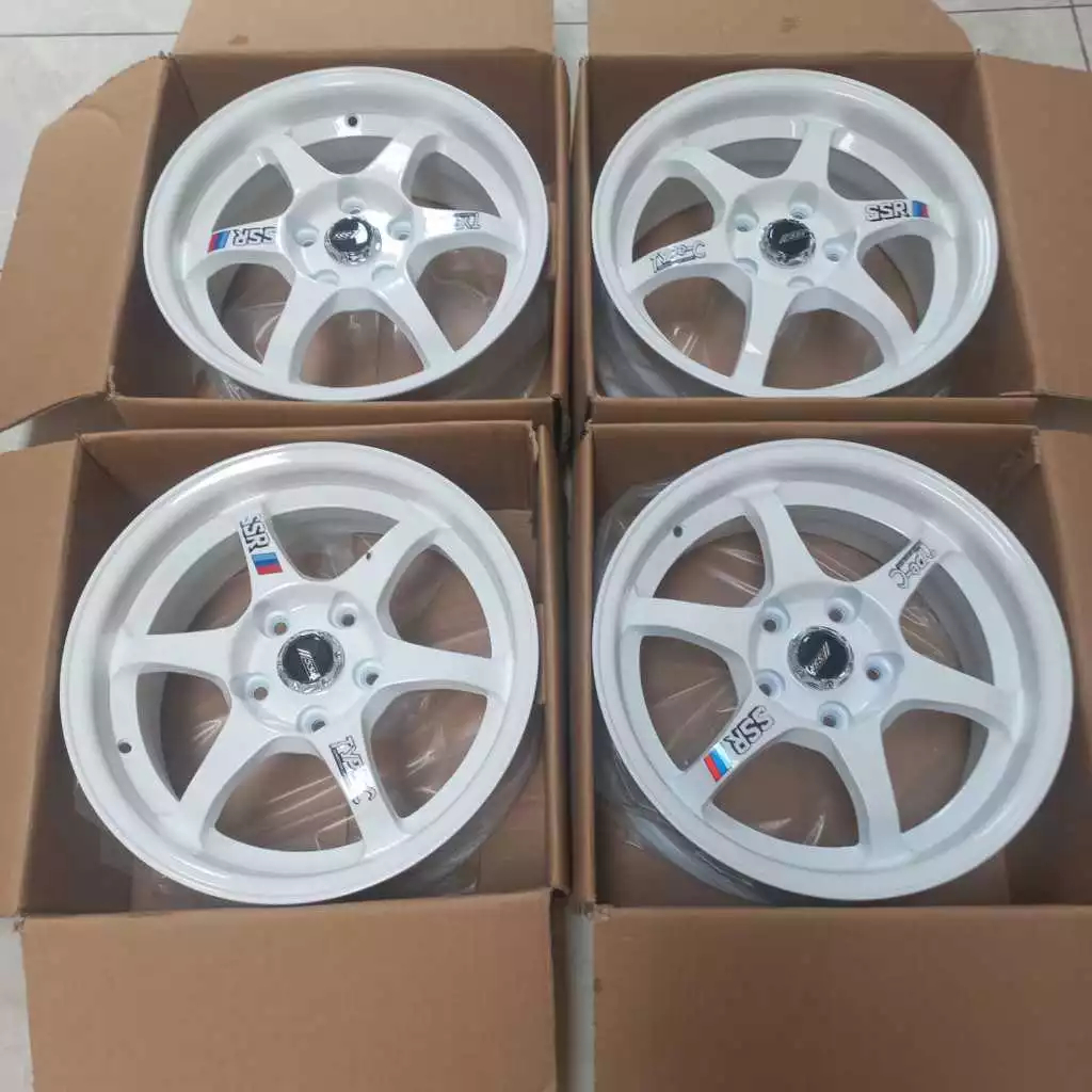 velg murah r15 baut 5x114 mobil ertiga carry juke rush terios xpander dll velg ssr r15