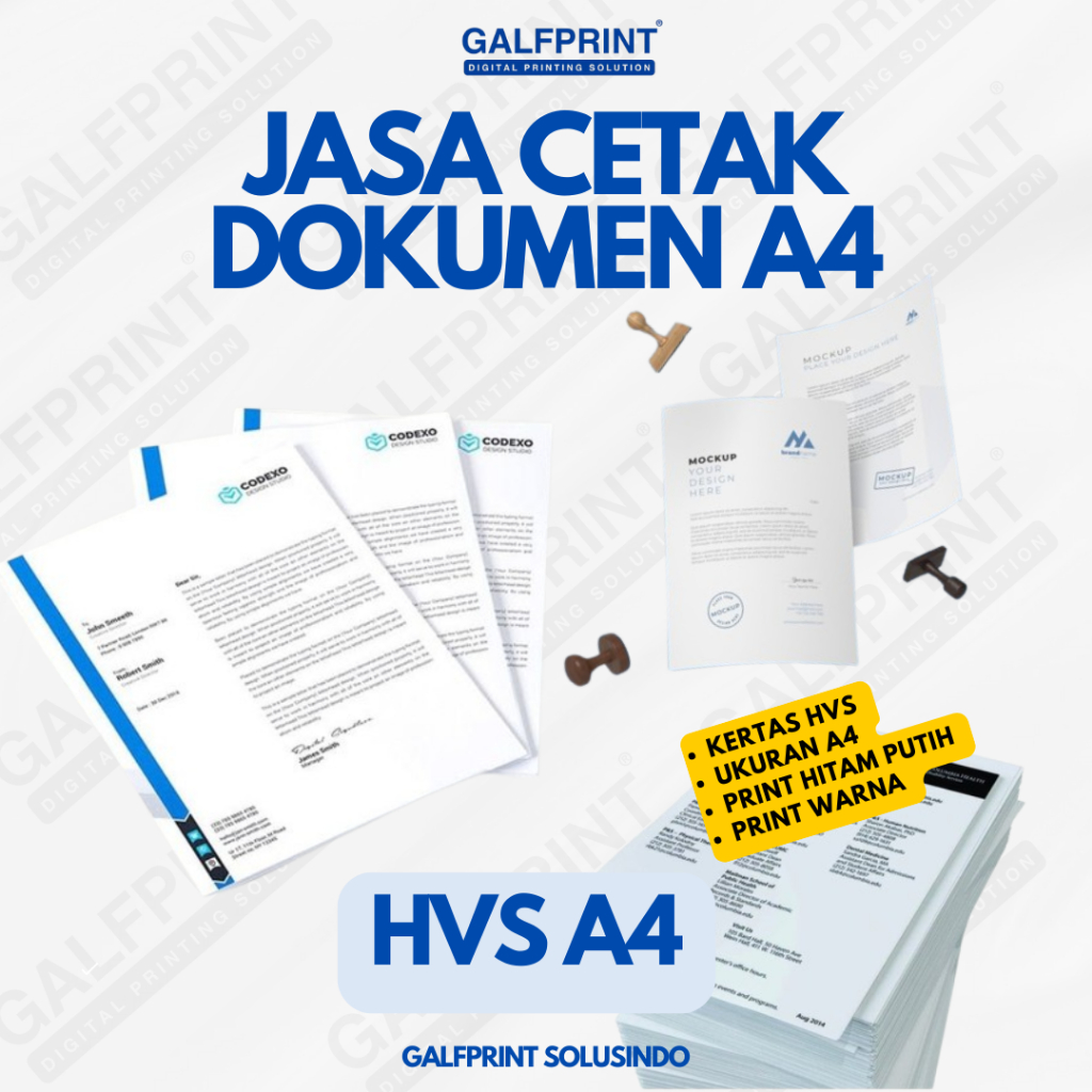 

GALFPRINT JASA CETAK PRINT DOKUMEN A4 HVS TERMURAH