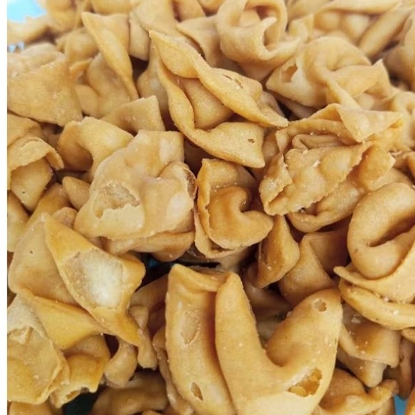 

Pangsit Lipat/ Pangsit Pita Goreng Gurih 250gr