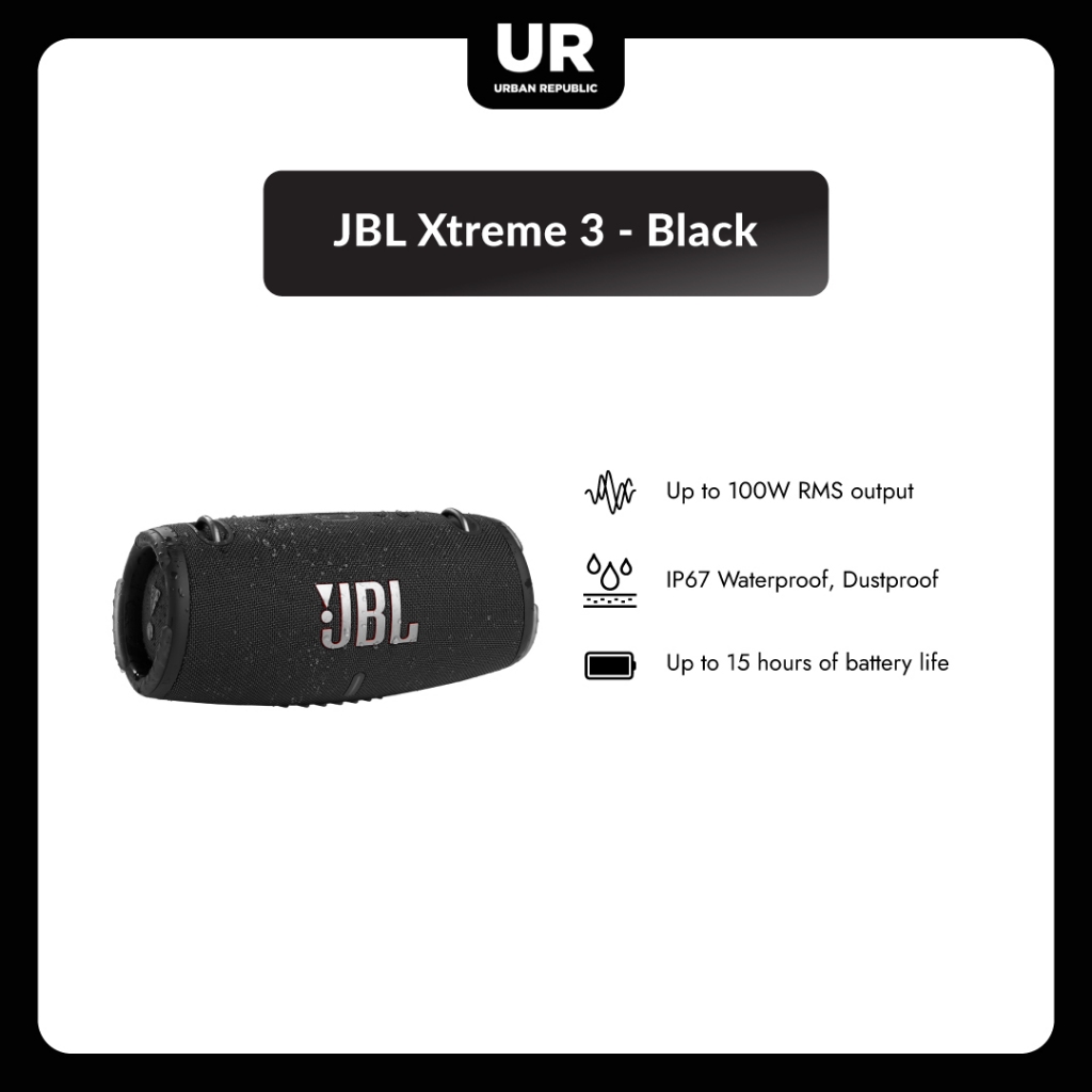 JBL Xtreme 3 - Black