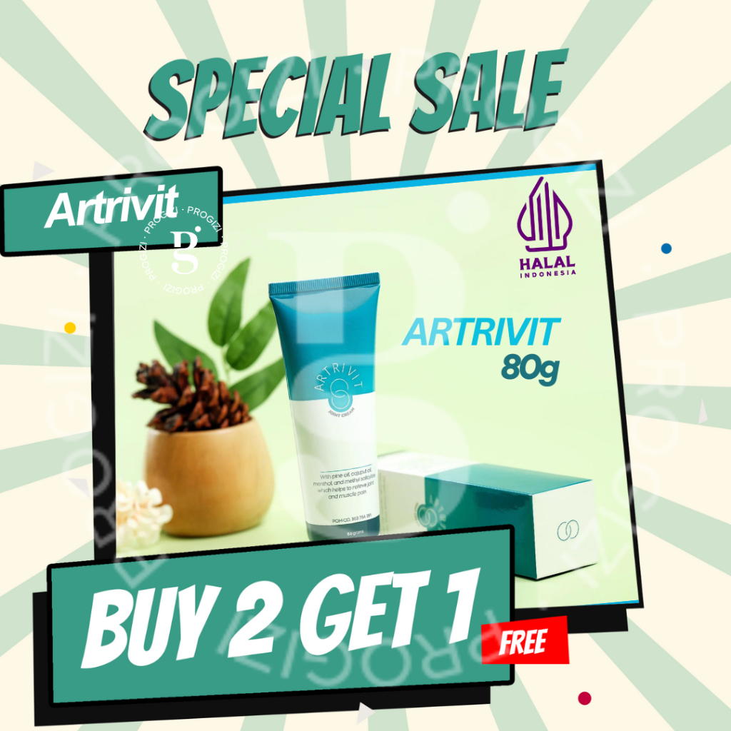 PROGIZI Artrivit Cream Sendi Original 80g (3 box)