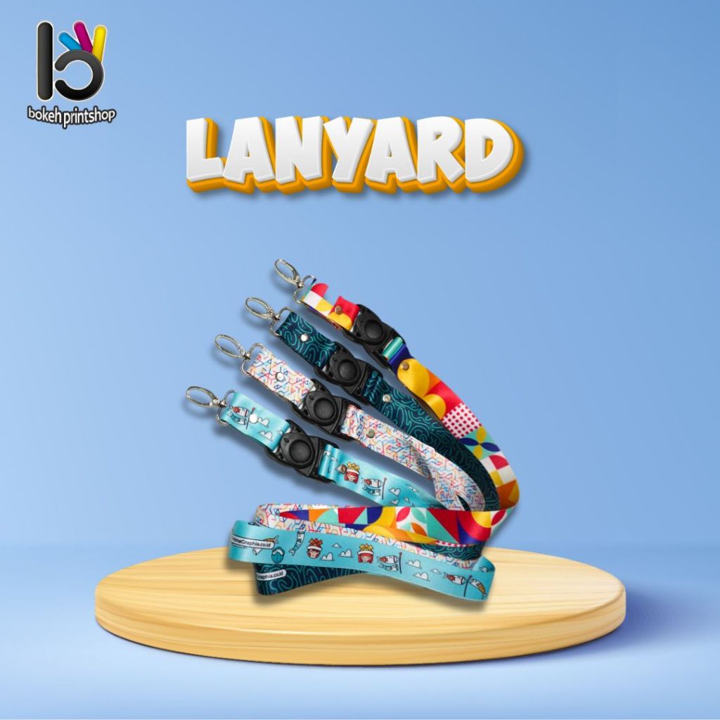 Lanyard Custom | Cetak Tali ID Card | Print Lanyard