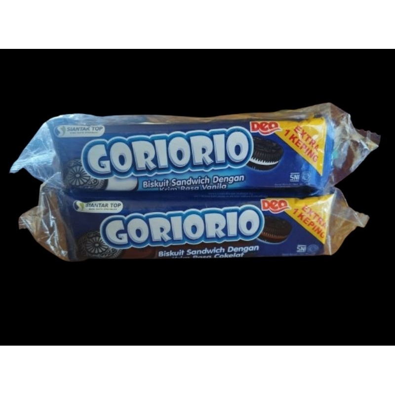 

goriorio coklat dan vanila ecer 1000 isi 10x24gr