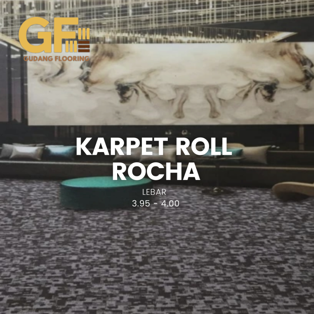 Karpet Roll Rocha Terbaik Lebar 3,95M