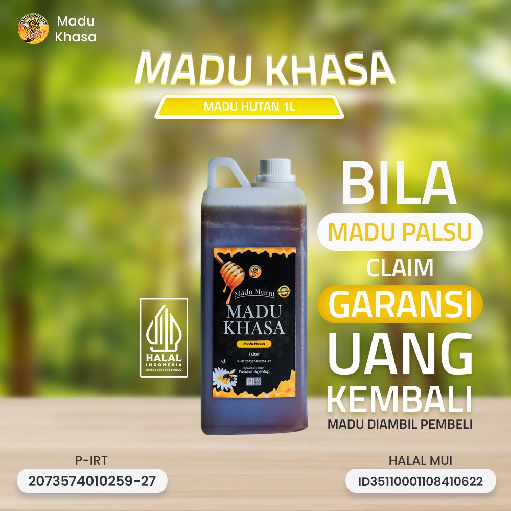 

Madu Hutan Premium | MADU KHASA 1 LITER
