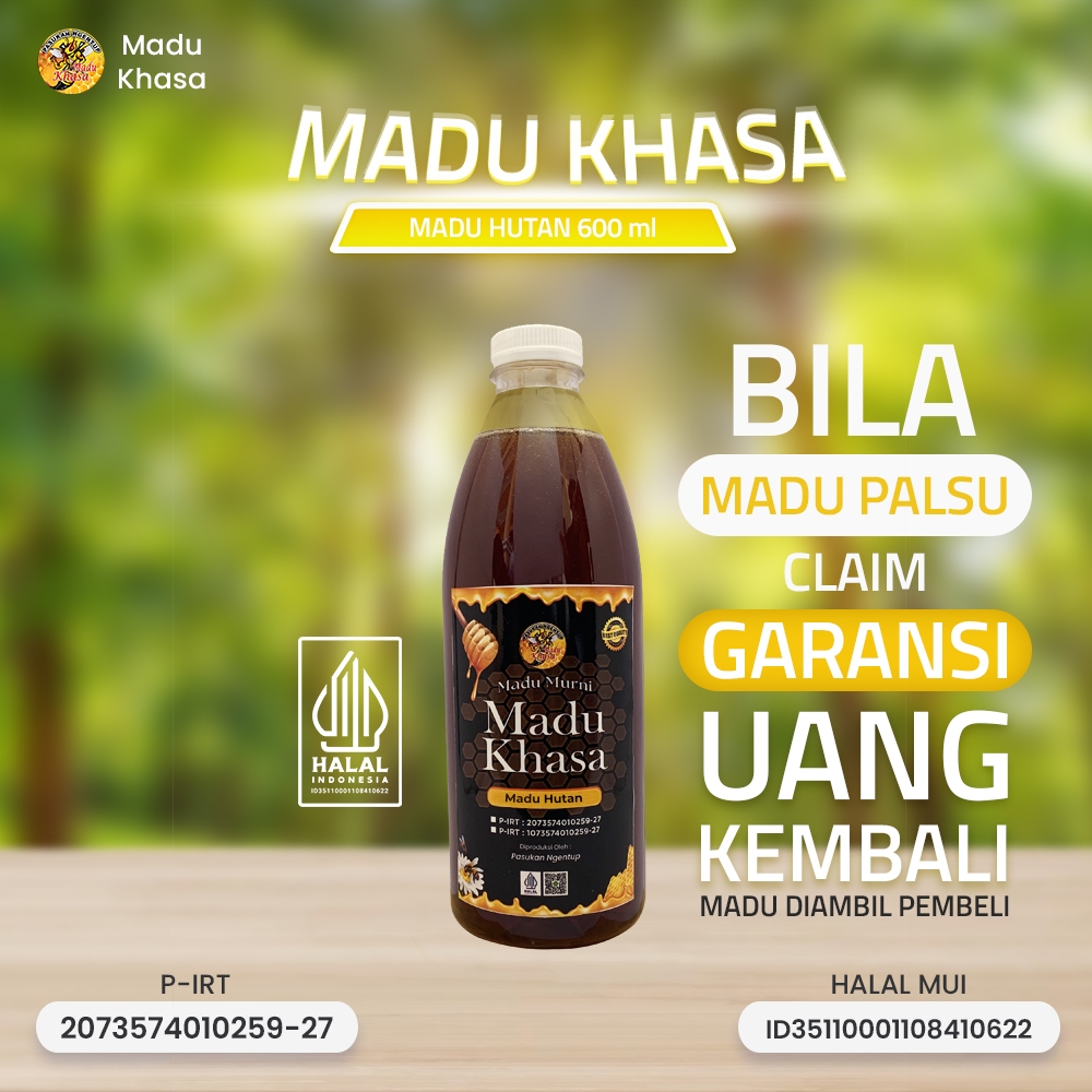 

Madu Hutan Premium | MADU KHASA 600 ML