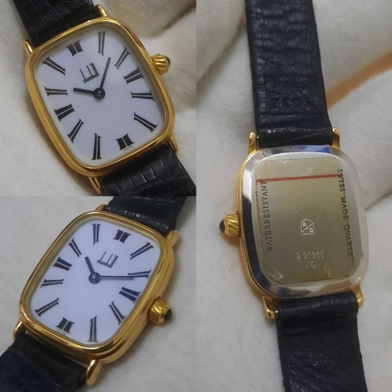 Jam Tangan Dunhill Tank Original Vintage second preloved bekas