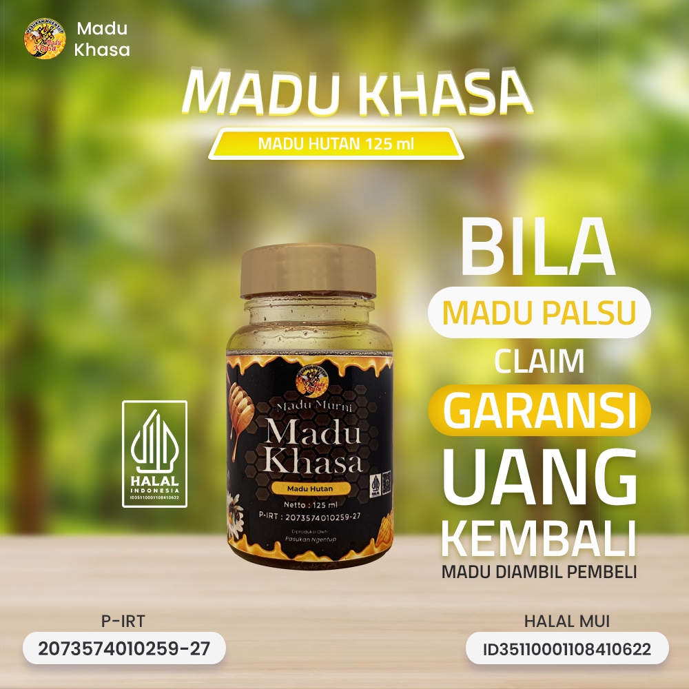 

Madu Hutan Premium | MADU KHASA 125 ML