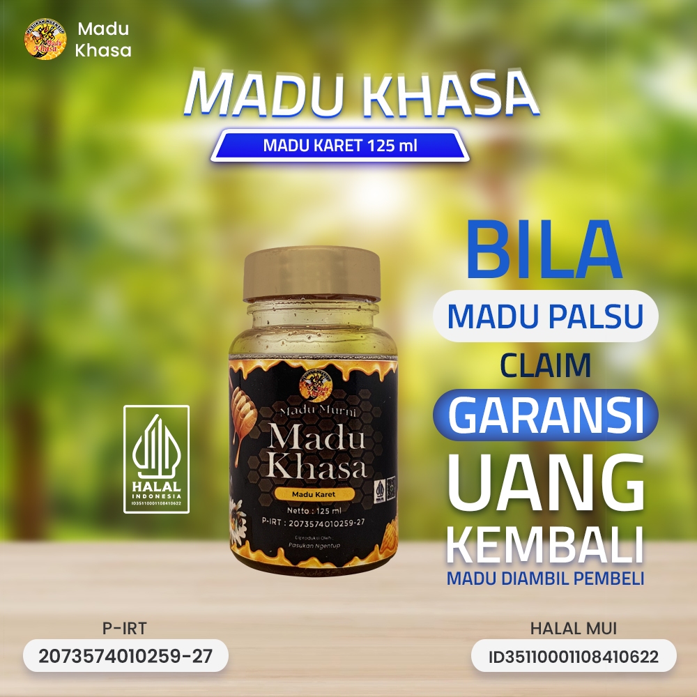 

Madu Karet Asli | Suplemen Alami untuk Kesehatan dan Kebugaran – MADU KHASA 125 ML