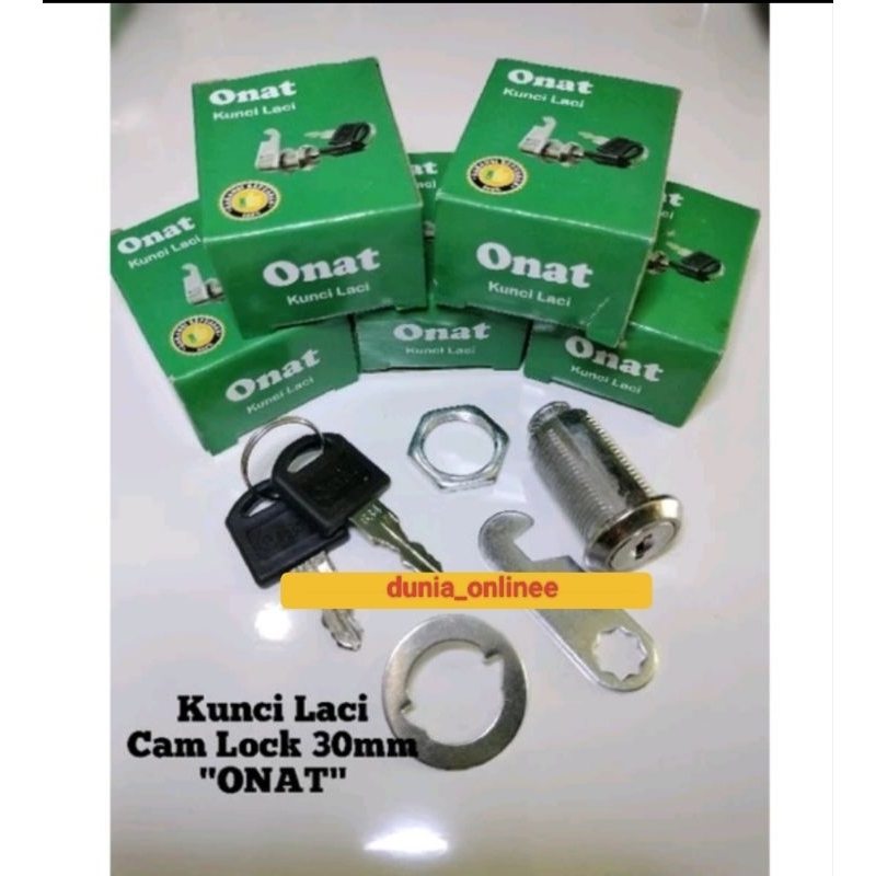 Onat - Kunci Laci Camlock 30mm