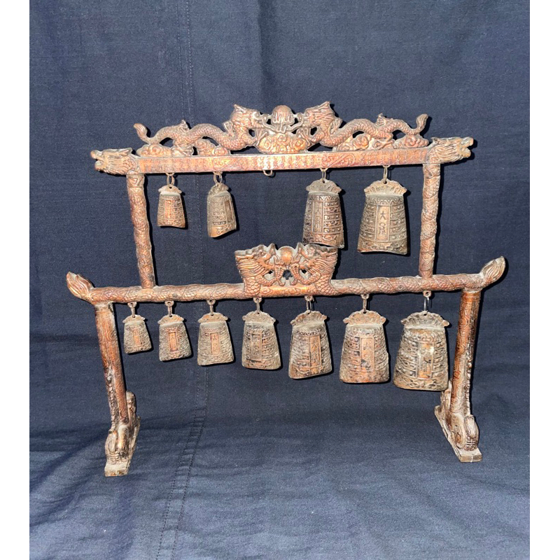Brass Bells Chinese Tibet Dragon Glockenspiel