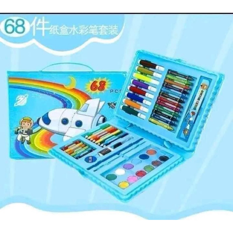 

Crayon set 68pcs Terlaris