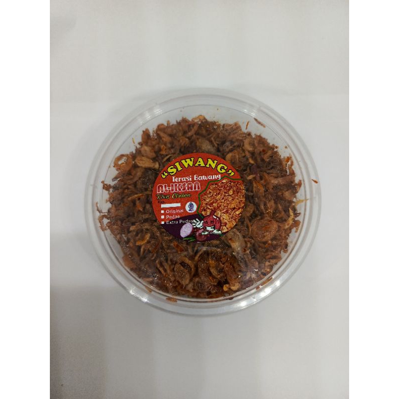 

Siwang Terasi Bawang lauk makan enak Al iksan khas Cirebon