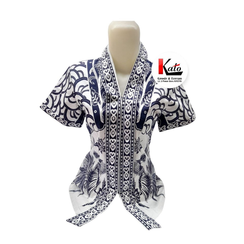 ATASAN BATIK WANITA LENGAN PENDEK