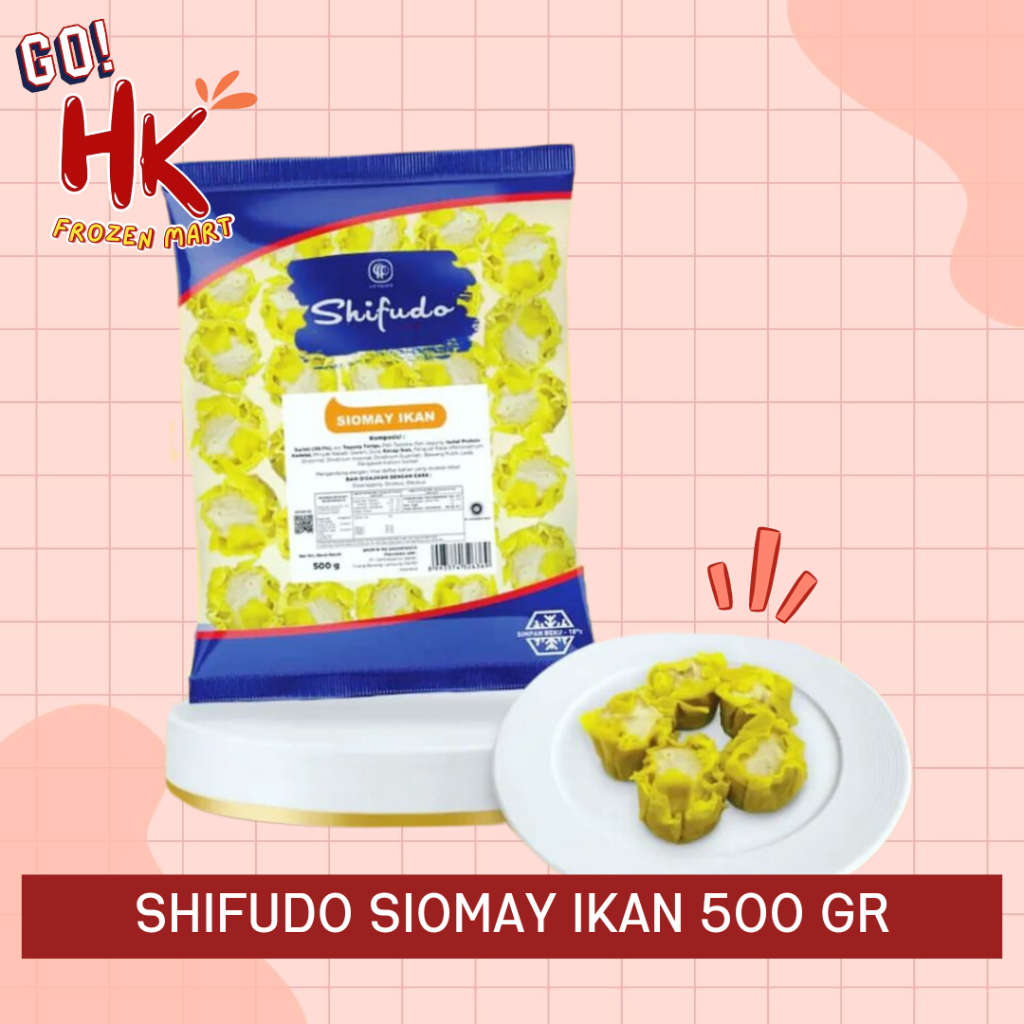 

Shifudo Siomay Ikan 500gr | dimsum kukus goreng sakana HK FROZEN MART