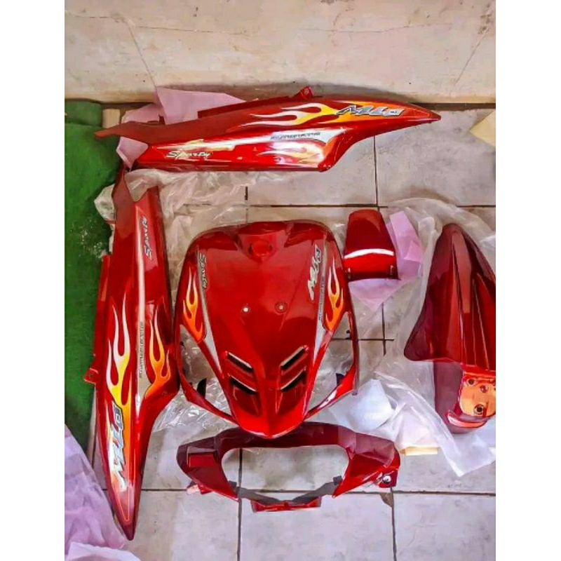 body mio sporty merah cabe