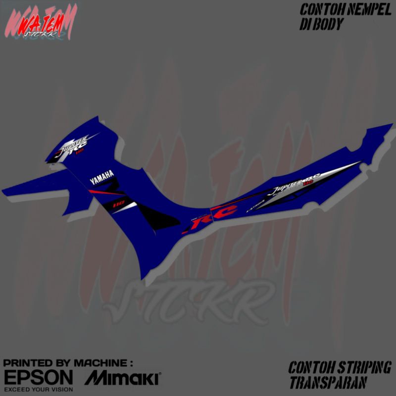 STRIPING TRANSPARAN JUPITER Z BURHAN CUSTOM RC