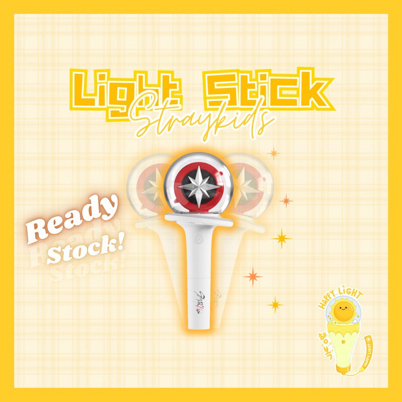 [READY STOCK] Official Lightstick STRAY KIDS (NACHIMBONG) Ver. 2 From JYP Shop