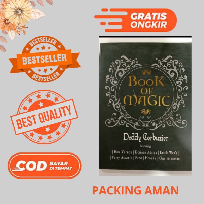 BOOK OF MAGIC DEDDY CORBUZIER