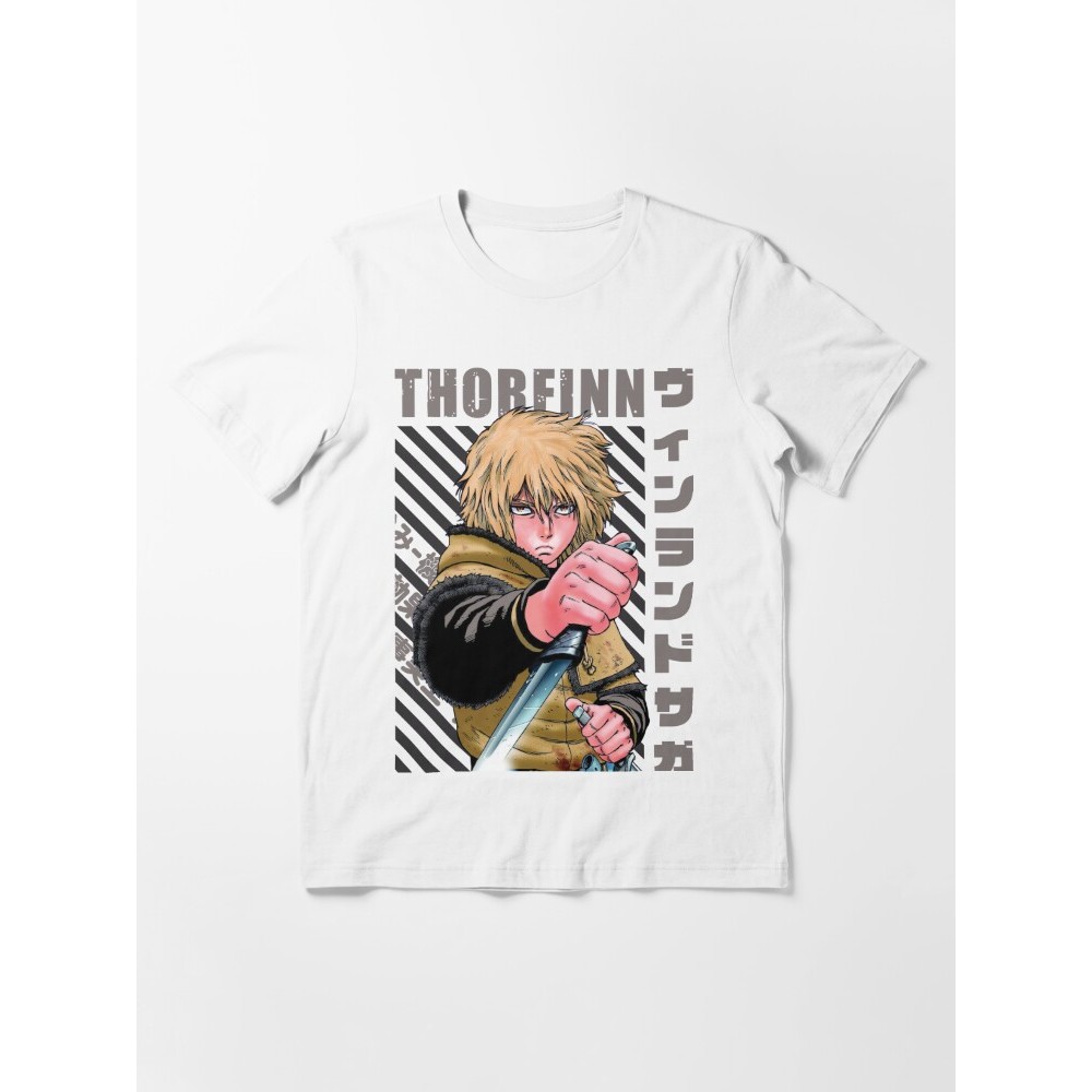 Kaos Polos Kaos Cartoon VINLAND SAGA Thorfinn Karlsefni