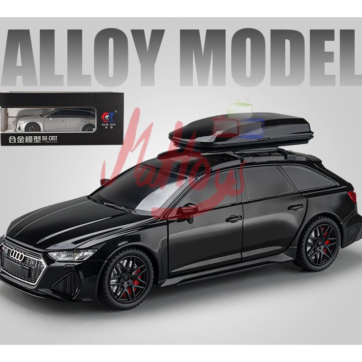 MURAH MERIAH Diecast Chezhi Audi RS6 Avant skala 124 Audi Sedan RS6