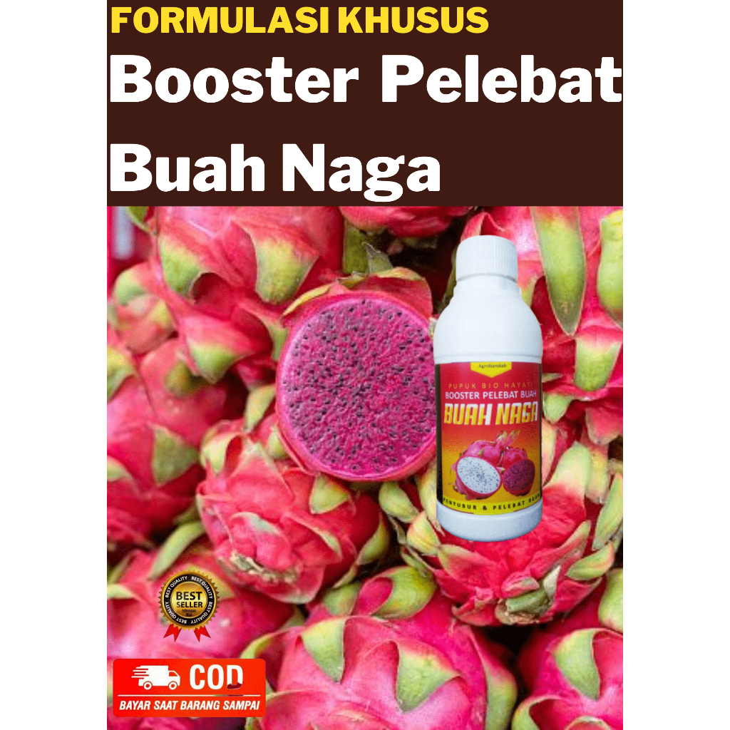Pupuk Buah Naga Cepat Berbuah / Pupuk Organik Pelebat Buah Naga Booster Pemacu Perangsang Buah Naga