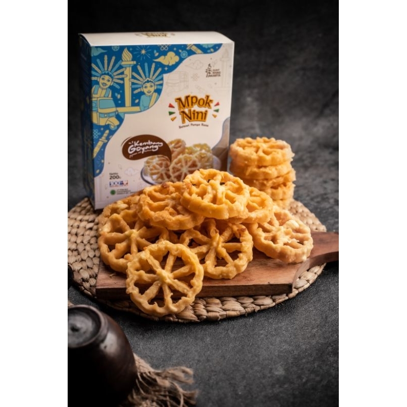 

RB Kembang Goyang Khas Jakarta Mpok Nini Oleh-oleh khas Jakarta