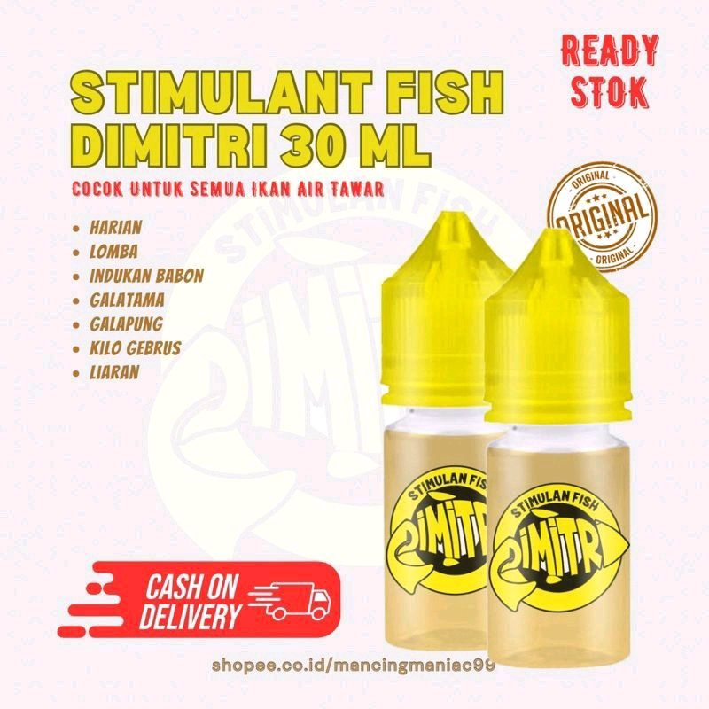 [PROMO ESSEN IKAN GACOR ORIGINAL] ESEN ESSEN ESSENCE IKAN STIMULANT FISH DIMITRI 30 ML | UMPAN PANCI