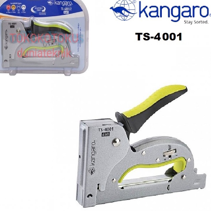 

CASHBACK Tacker Alat Staples Tembak 4in1 Stapler Kangaro TS41 TS41