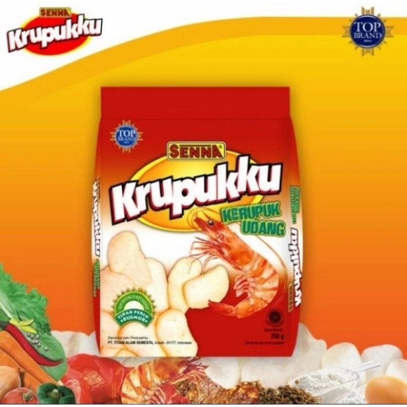

Senna Krupukku Kerupuk Udang 250 gr / Kerupuk Udang Senna Krupukku 250 gr