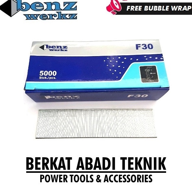 

TRENDY BENZ KODENKI F3 MO Isi Staples Mesin Paku Tembak Lurus Mata Air Nailer Nail Angin Stapler F 3 3MO