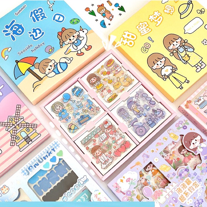 

FLASH Isi 1 Lembar Sticker Deco Aesthetic Momo Stiker Anti Air DIY Hp Stiker Motif Kartun Momo Halloween