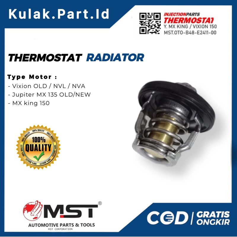 Thermostat Vixion Thermostat Jupiter Mx Old/NewThermostat Vixion OLD/NVL/NVA MST OTOPART