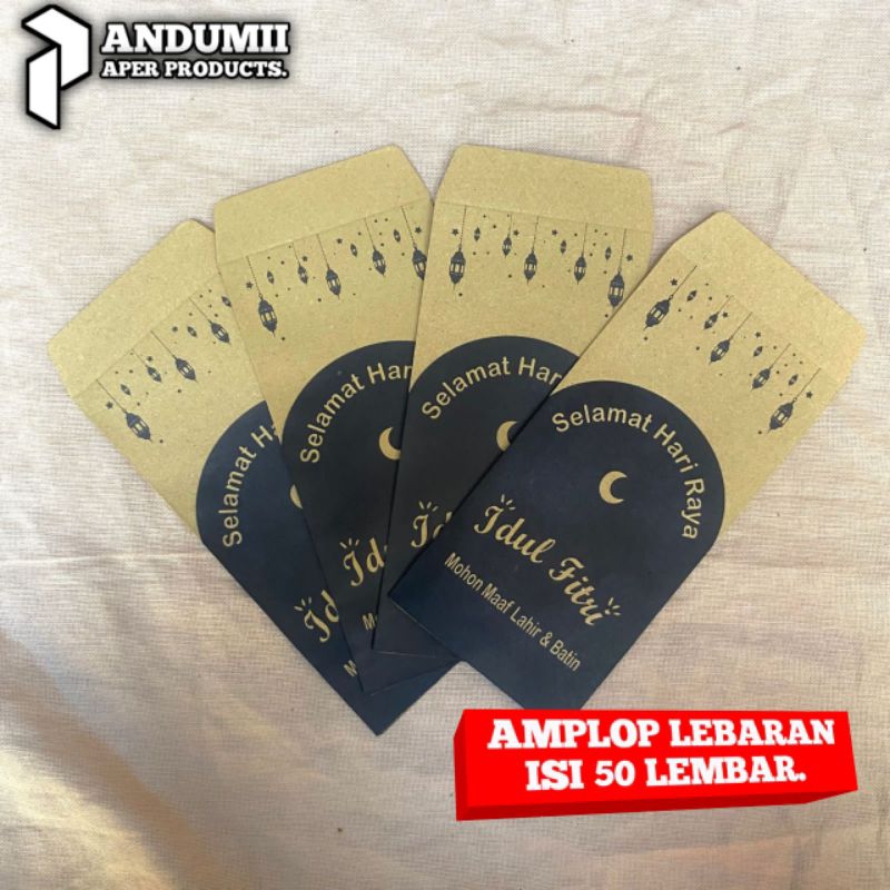 

ISI 50 LEMBAR AMPLOP LEBARAN ANGPAU IDUL FITRI AMPLOP HARI RAYA THR