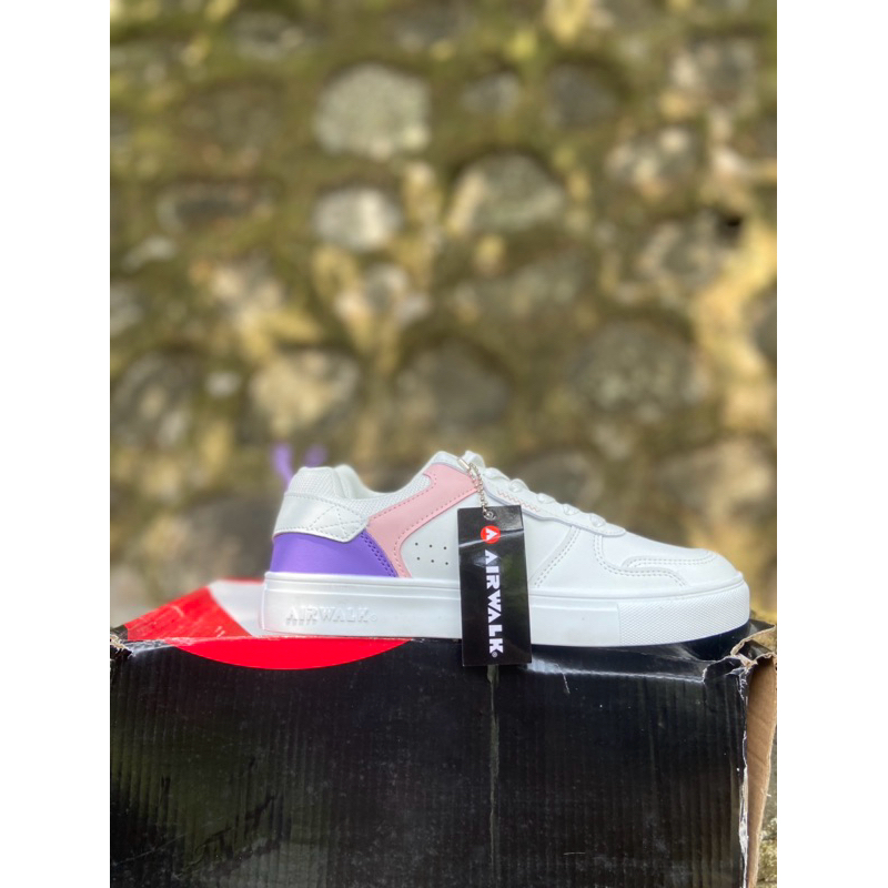 Sepatu Casual Wanita Airwalk Trafa/Tifton Putih - Airwalk Casual Wanita