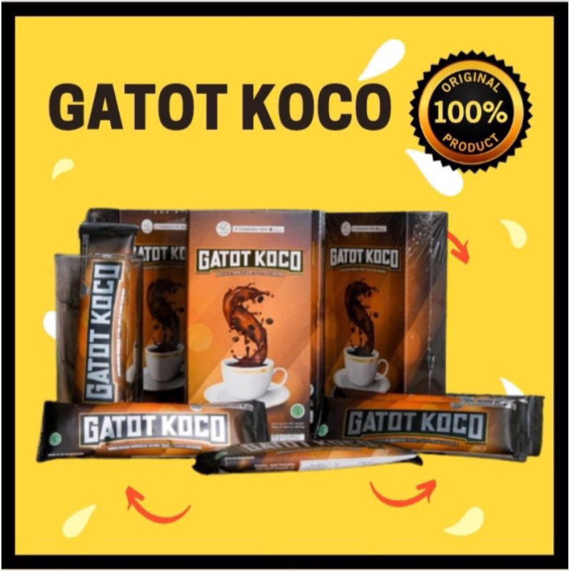 

Kopi Gatot Koco dr ricard Lee 1 box isi 5sachet original