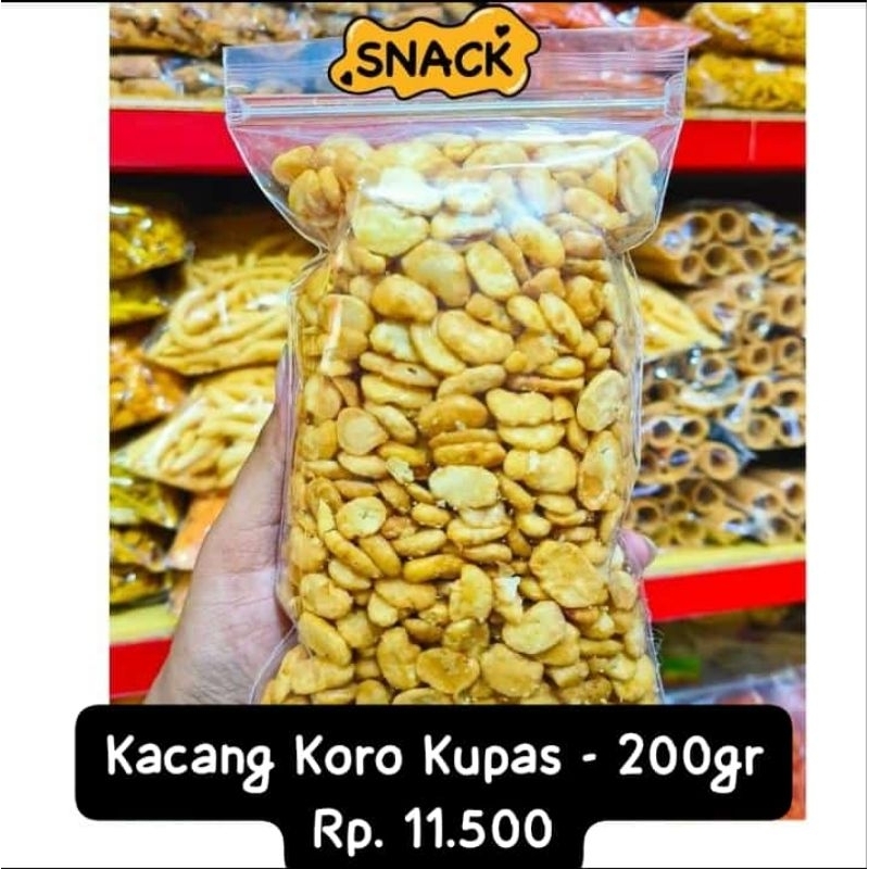 

KACANG KORO KUPAS 200gr