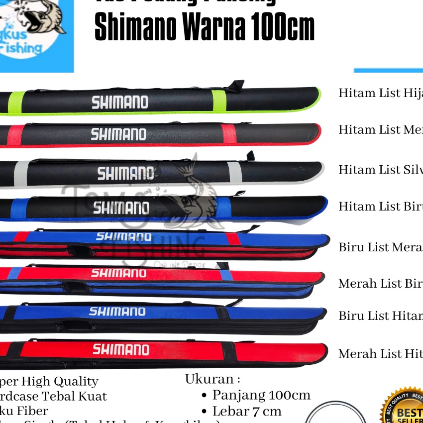 Limit Tas Pancing Model Pedang  Samurai Shimano 1cm Warna Hardcase  Engkus Fishing