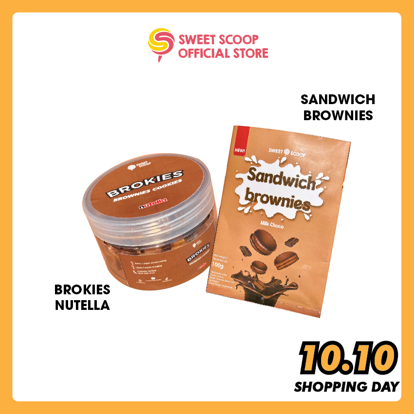 

BUNDLING Brokies Nutella + Sandwich Brownies