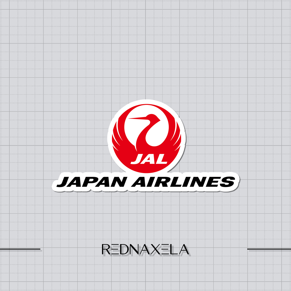 

Stiker Vinyl Japan Airlines Stiker Koper Outdoor Waterproof Sticker